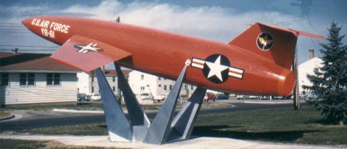 YB-61 on a Pedestal